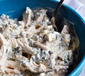 This is not your typical bland chicken salad, this is PACKED with next-level flavor!