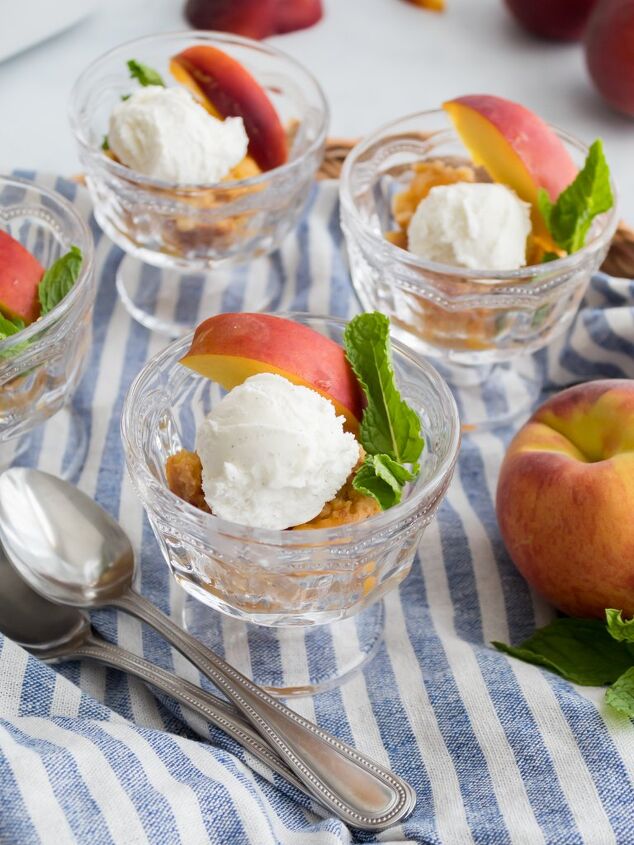 simple 4 ingredient peach dump cake, Simple 4 Ingredient Peach Dump Cake Midwest Life and Style Blog