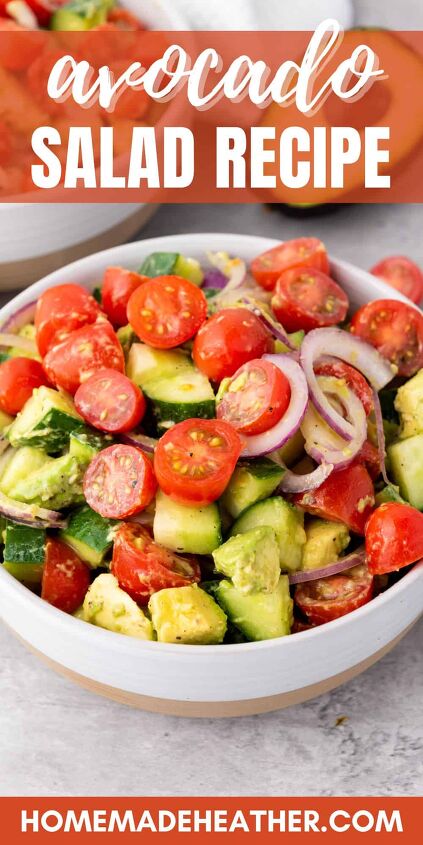 Easy Avocado Salad Recipe | Foodtalk