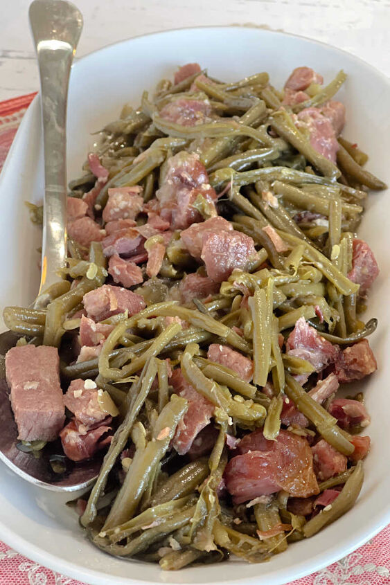 southern sweet and sour green beans
