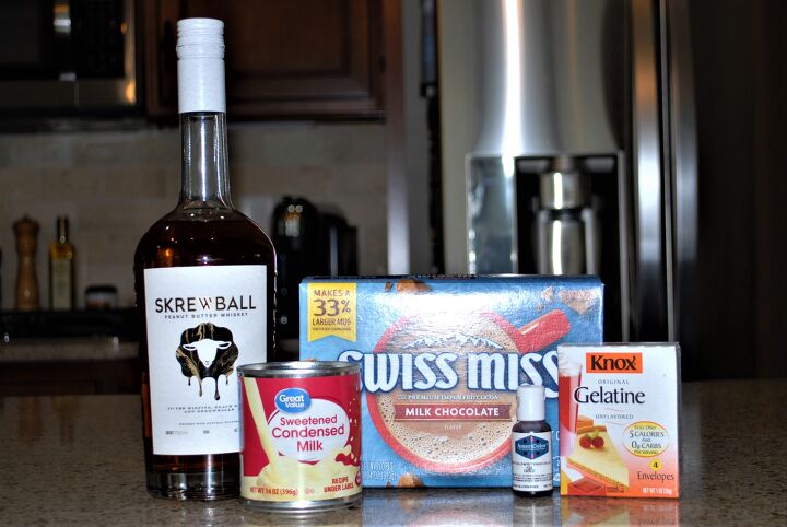 Peanut Butter Cup Jello Shot Ingredients