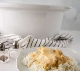 easy slow cooker smothered chicken recipe, Slow Cooker Smothered Chicken