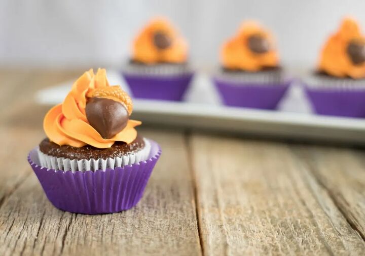 nutty by nature fall themed cupcakes recipe, The Nut Job 2 Nutty By Nature Fall Themed Cupcakes Recipe