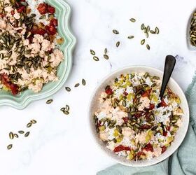 <b>Our dinner suggestion:</b> Salmon coconut rice bowl