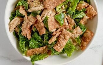 Make This Easy Crispy Wonton Chicken Salad Recipe!