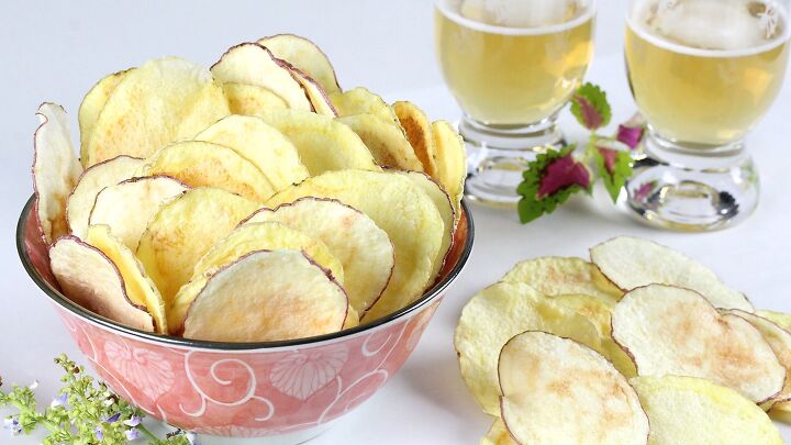 microwave sea salt potato chips