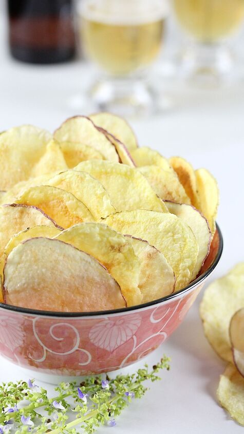 microwave sea salt potato chips