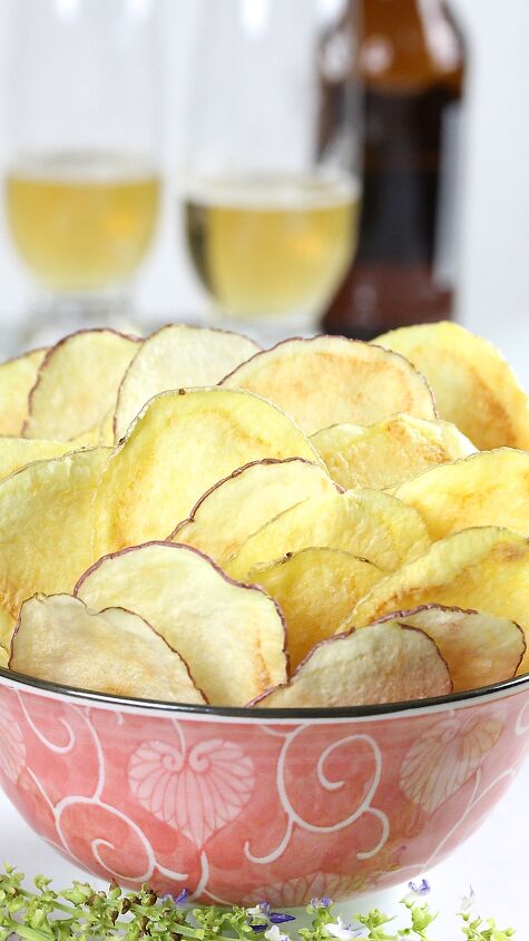 microwave sea salt potato chips