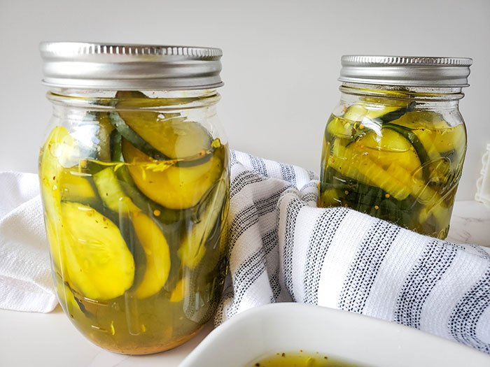 refrigerator bread and butter pickle recipe