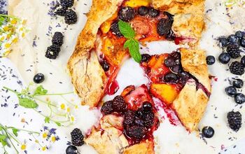 Peach Galette With Puff Pastry