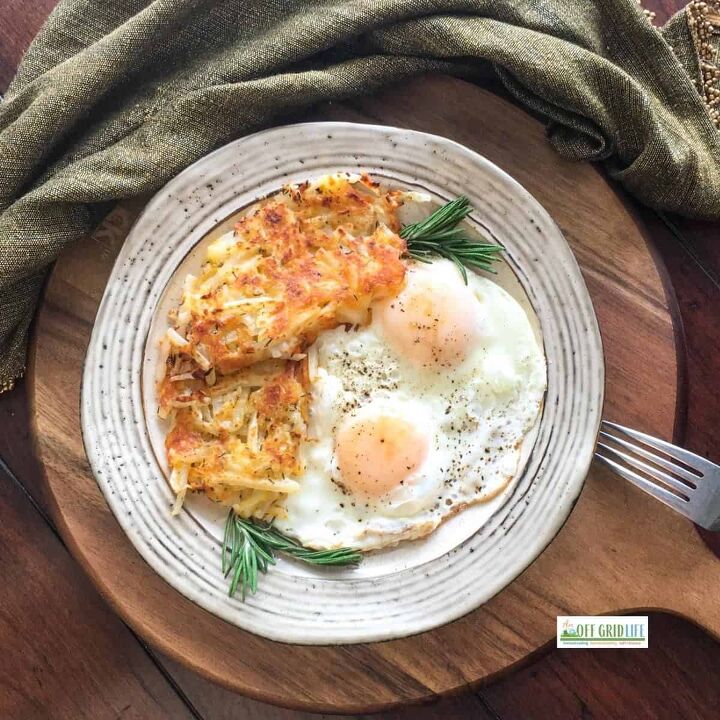 easy cheesy hash brown recipe, Easy Cheesy Hash Brown Recipe with Eggs