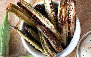 Oven Roasted Okra Fries