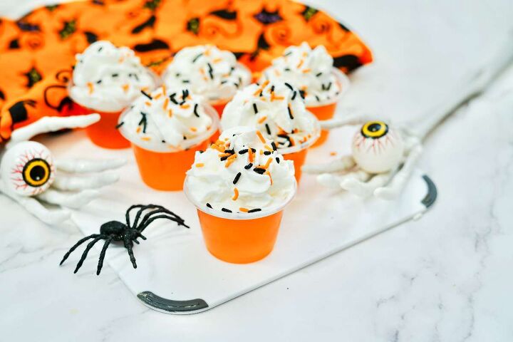 spooktacular halloween jello shots for your spooky celebrations, Halloween Jello Shots With Sprinkles