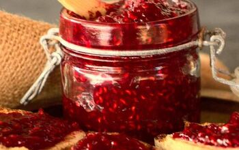 Rich Red Raspberry Preserves Without Pectin.