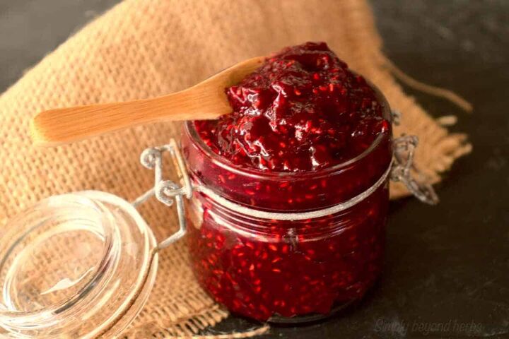 rich red raspberry preserves without pectin, Storing and Freezing raspberry jam