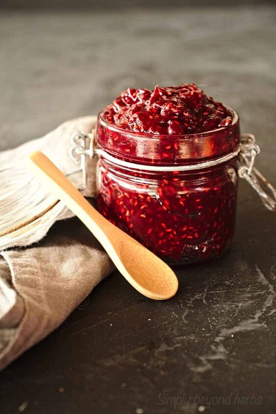 rich red raspberry preserves without pectin, How can you tell if the jam is done without a sugar thermometer