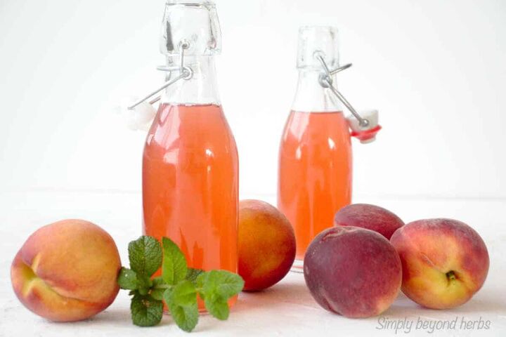 easy peach syrup recipe peach simple syrup