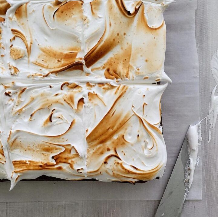 sweet potato cake with marshmallow meringue, Sweet Potato Cake with Marshmallow Meringue