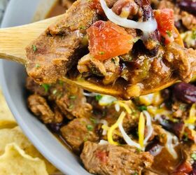 Slow Cooker Stew Meat Chili