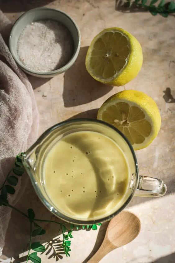 easy mediterranean lemon tahini dressing keto vegan low fodmap