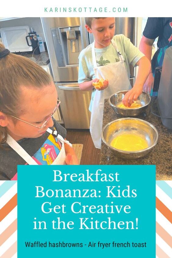 breakfast bonanza kids get creative in the kitchen, Breakfast Bonanza Kids Get Creative in the Kitchen Karins Kottage