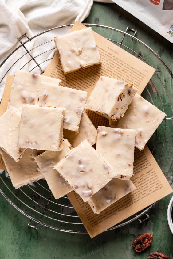 butter fudge with candied pecans, Make this recipe for your next get together and I promise they ll be gone in the blink of an eye