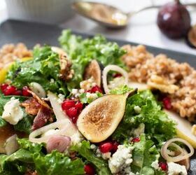 fall fig and bacon salad with thyme shallot vinaigrette