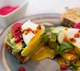 Sourdough Toast With Poached Egg and Avocado-Perfect Brunch for One