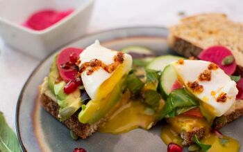 Sourdough Toast With Poached Egg and Avocado-Perfect Brunch for One