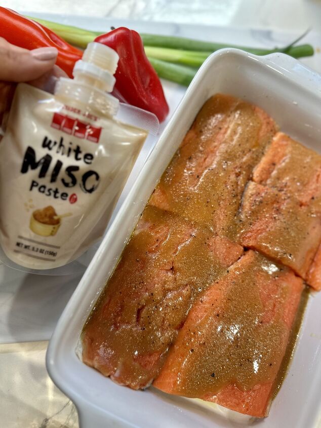 miso glazed salmon