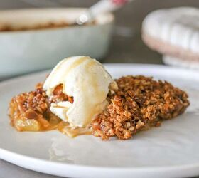 Gluten Free Apple Crumble Without Flour