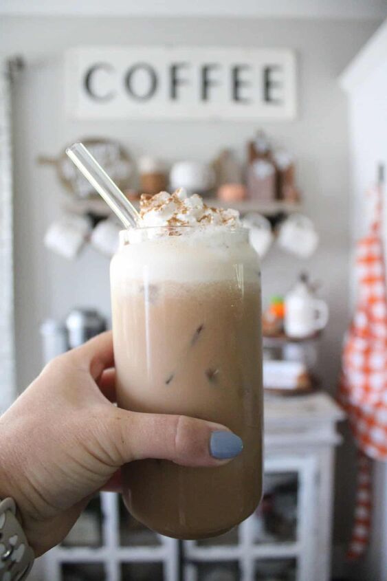 10 starbucks copycat drinks that are even better than the original, Iced Pumpkin Spice Latte Recipe