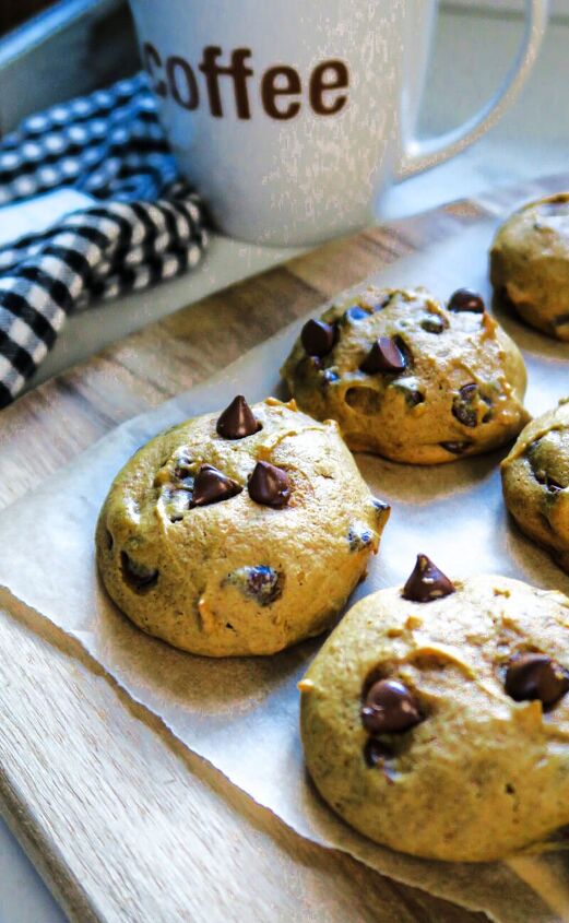 pumpkin chocolate chip cookies the kids will love, This pumpkin chocolate chip recipe are so good and a favorite with the kids Super simple ingredients and to put together cookierecipes pumpkincookierecipes pumpkincrecipes pumpkinchocolatechipcookies fallcookierecipes