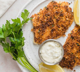 <b>Our dinner suggestion:</b> Easy air fryer parmesan crusted tilapia