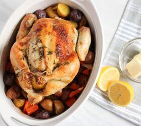 <b>Our dinner suggestion:</b> Perfect oven baked whole chicken