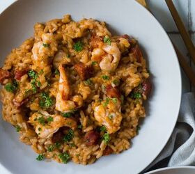 <b>Our dinner suggestion:</b> Chorizo and prawn risotto