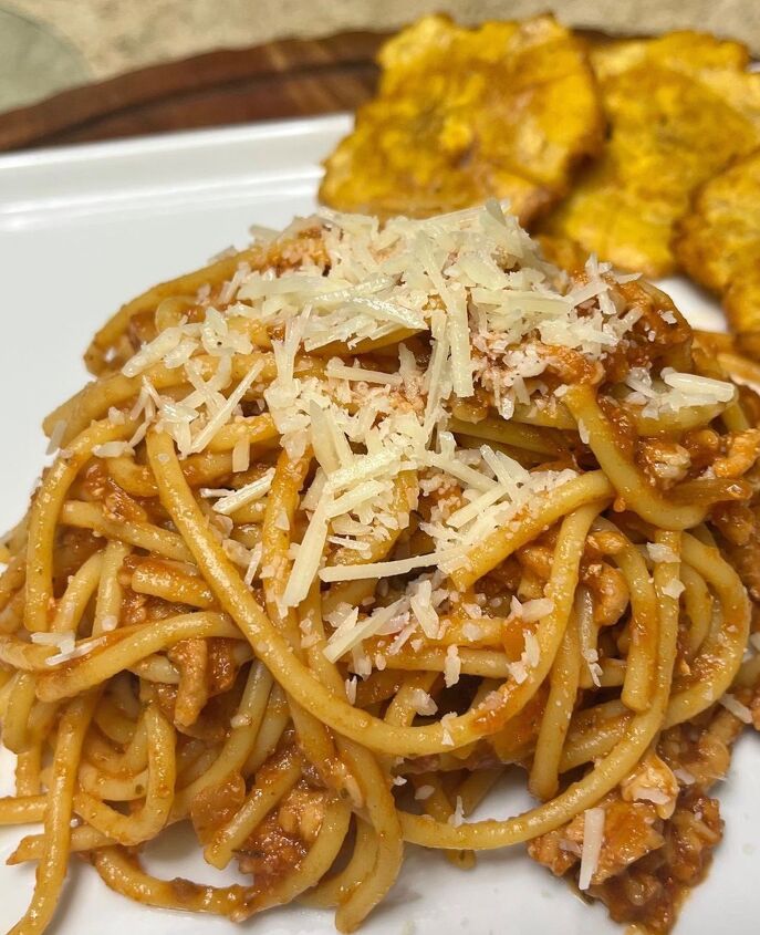 puerto rican spaghetti
