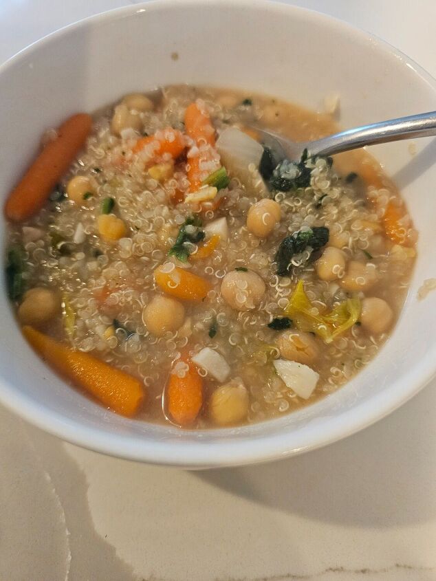 vegan quinoa soup