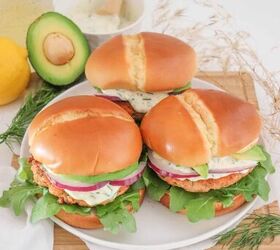fresh salmon burgers with easy lemon dill sauce, Fresh Salmon Burger Recipe