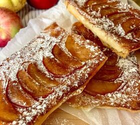 caramel apple upside down tarts