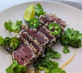 <b>Our dinner suggestion:</b> Seared ahi tuna