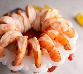 homemade classic shrimp cocktail, Close up of Shrimp Cocktail