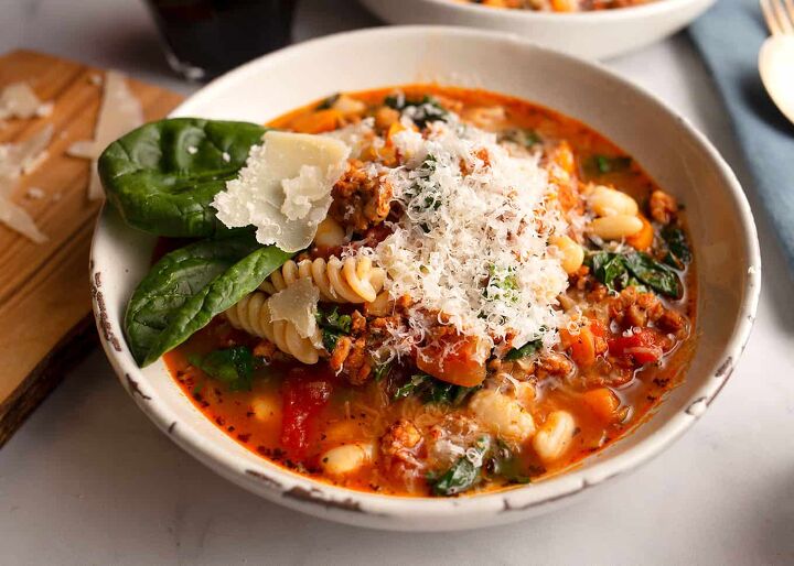 italian sausage white beans pasta soup