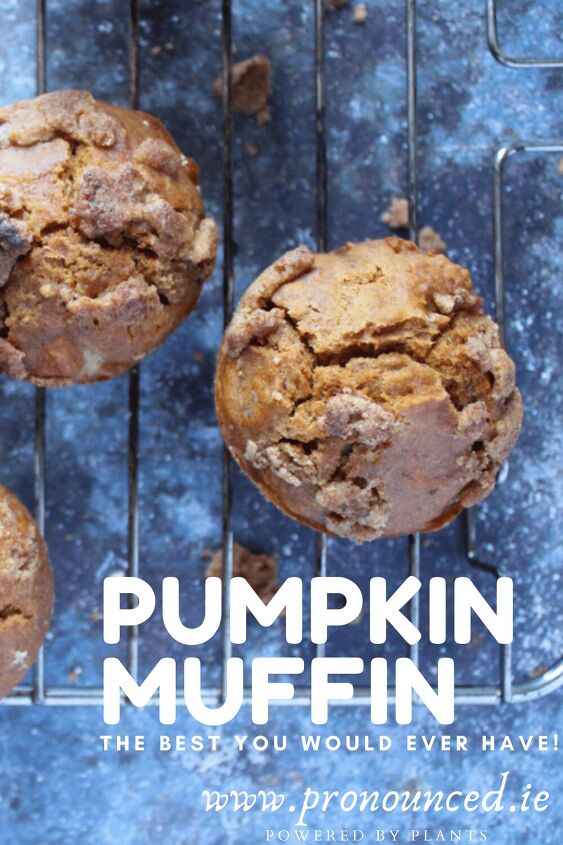 vegan pumpkin muffins with a twist delicious crumble topping