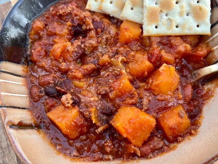crockpot sweet potato chili