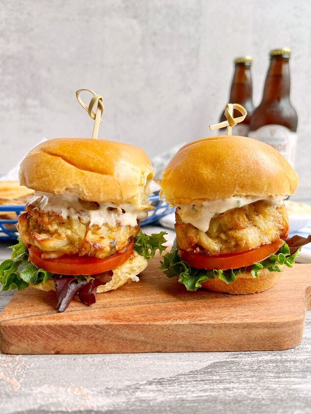 Crab Cake Sliders Foodtalk Crab cake sliders foodtalk