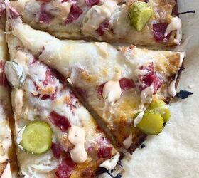 If you love a traditional Reuben sandwich, then you'll love this pizza!