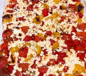 Roasted Tomatoes With Feta