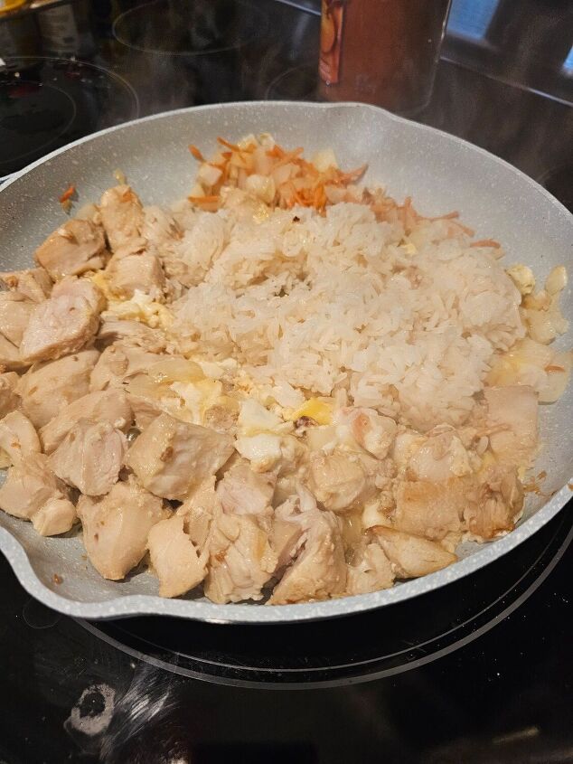 homemade chicken hibachi