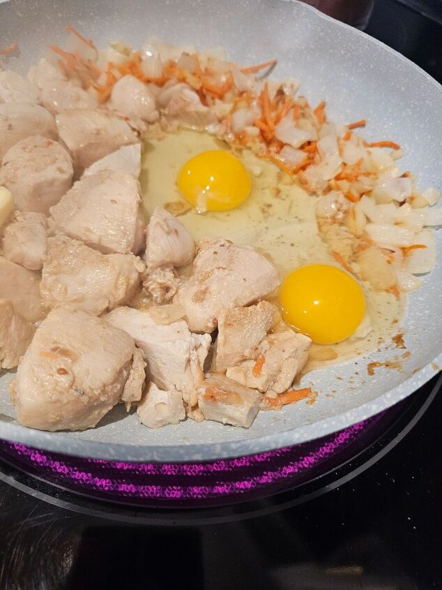 homemade chicken hibachi